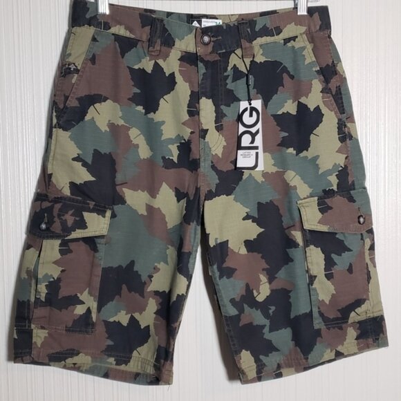 Lifted Research Group Men's Camouflage Rip-Stop Shorts, Sz 34 - Picture 1 of 9